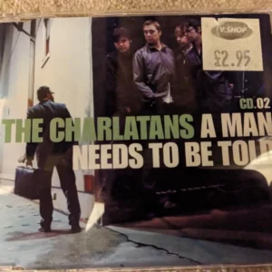 The Charlatans - A Man Needs to Be Told THE CHARLATANS CD Top-quality