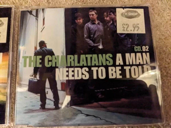 The Charlatans - A Man Needs to Be Told THE CHARLATANS CD Top-quality