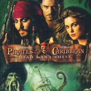 Pirates Of The Caribbean - Dead Man's Chest Johnny Depp 2007 DVD Top-quality