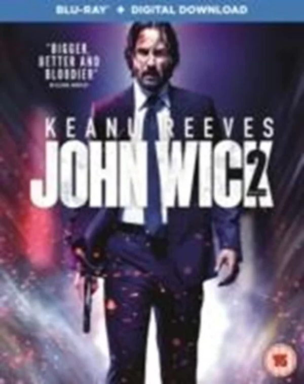 John Wick: Chapter 2 Keanu Reeves 2017 Blu-ray Top-quality Free UK shipping