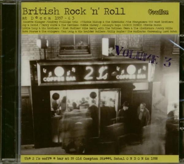 British Rock 'n' Roll At Decca - Vol. 3 Various Artists 2008 CD Top-quality