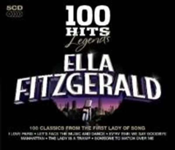 100 Hits Legends Ella Fitzgerald 2009 CD Top-quality Free UK shipping