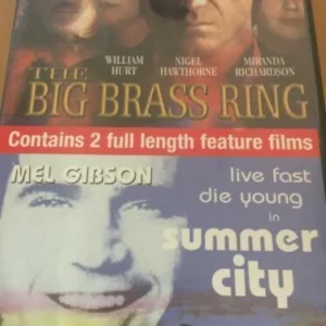 Big Brass Ring / Summer City William Hurt 1999 New DVD Top-quality