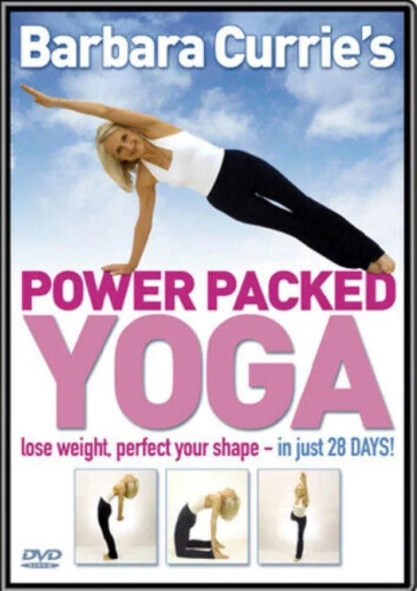 Barbara Currie: Power Packed Yoga Barbara Currie 2004 DVD Top-quality