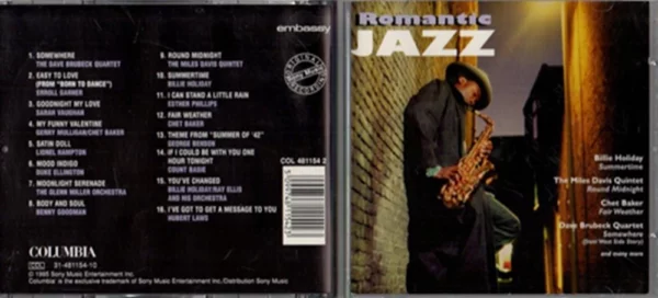 Romantic Jazz Various Artists 1995 CD Top-quality Free UK shipping