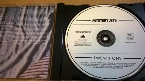 Twenty One Mystery Jets 2008 CD Top-quality Free UK shipping