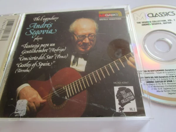 The Segovia Collection, Volume 2 Segovia, Andres 1987 CD Top-quality