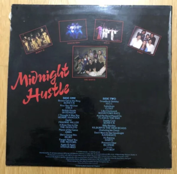 Midnight Hustle Various 1978 Records Top-quality Free UK shipping