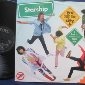 We Built This City Starship 1985 Records Top-quality Free UK shipping