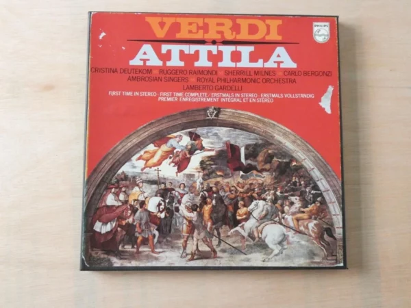 ATTILA VERDI 1973 Records Top-quality Free UK shipping