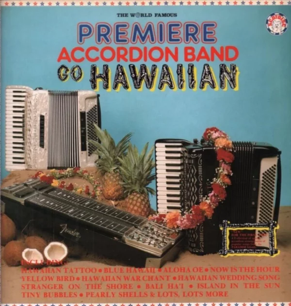 Go Hawaiian Premiere Accordion Band 1994 Records Top-quality Free UK shipping