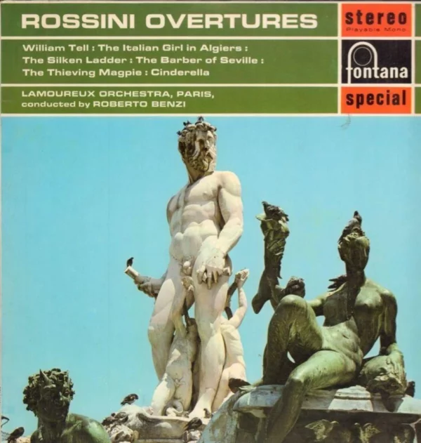 Rossini Overtures Various 1960 Records Top-quality Free UK shipping