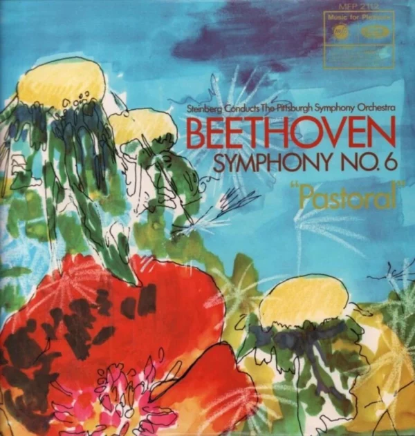 Symphony No. 6 In F Op. 68 'Pastoral' Beethoven 1967 Records Top-quality