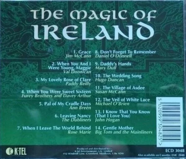 The Magic of Ireland Various Artists 1994 CD Top-quality Free UK shipping