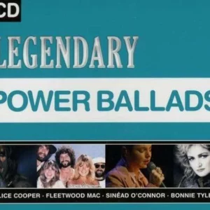 LEGENDARY POWER BALLAD Various Artists 2008 CD Top-quality Free UK shipping