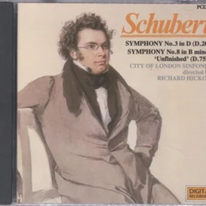 Schubert Symphonies No. 3 in D and No. 8 in B minor SCHUBERT 1986 CD Top-quality