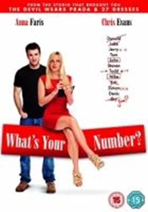 What's Your Number? Anna Faris 2012 DVD Top-quality Free UK shipping