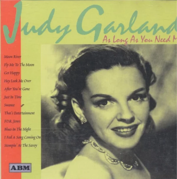 As Long As You Need Me Judy Garland 1999 CD Top-quality Free UK shipping