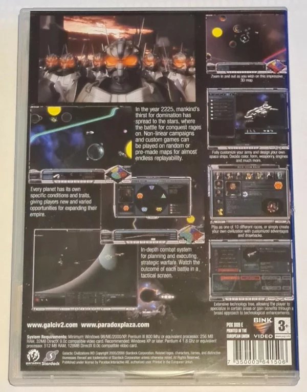 Galactic Civilizations 2 Windows 98/Me/2000/XP 2006 Top-quality