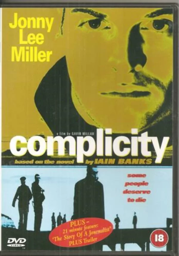 Complicity Jonny Lee Miller 2000 DVD Top-quality Free UK shipping