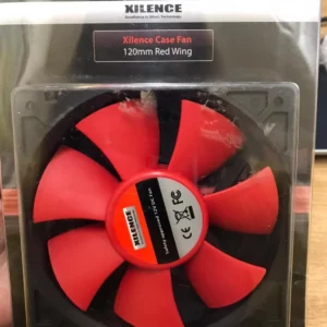 Xilence Red Wing 120mm Quiet Fan Top-quality Free UK shipping