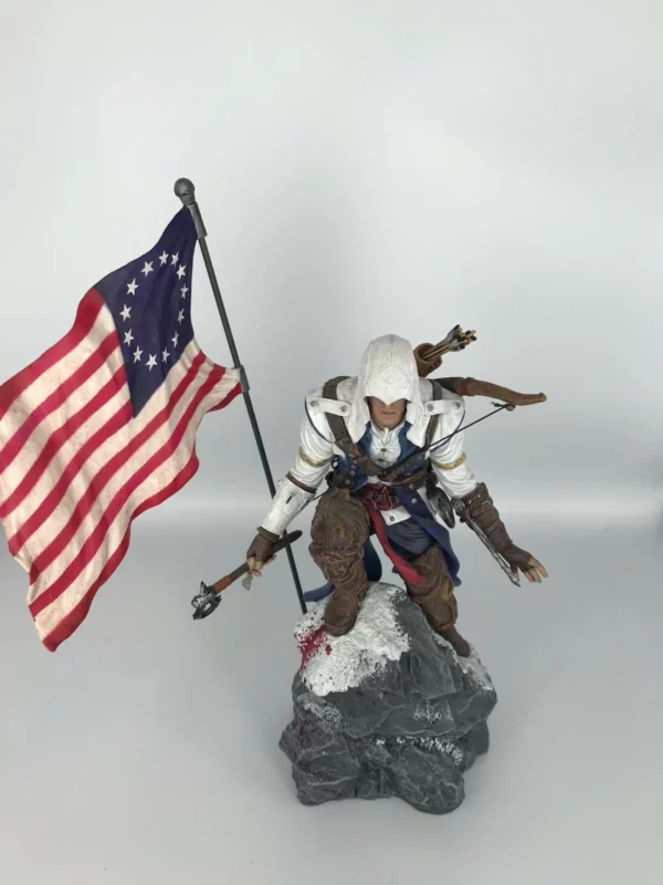 Assassin's Creed III Freedom Edition Statue Connor Kenway with Flag Top-quality