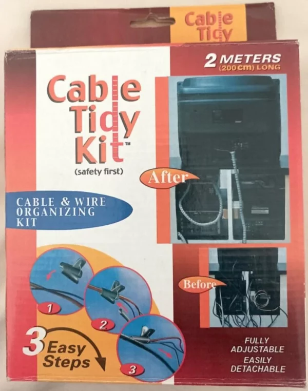 Cable tidy kit 200cm Top-quality Free UK shipping