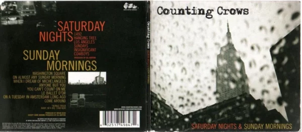 Saturday Nights & Sunday Mornings Counting Crows 2008 CD Top-quality