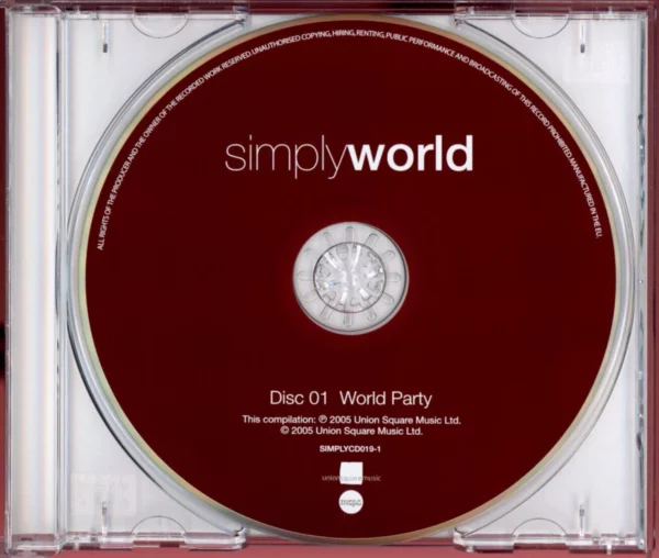 SIMPLY WORLD Various 2005 CD Top-quality Free UK shipping