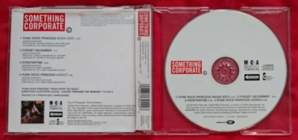 Punk Rock Princess Something Corporate 2003 CD Top-quality Free UK shipping