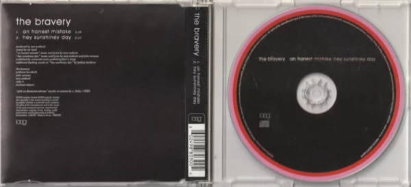 An Honest Mistake The Bravery 2005 CD Top-quality Free UK shipping