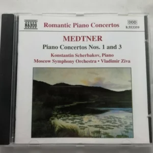 Medtner: Piano Concertos Nos 1 & 3 Konstantin Scherbakov 1999 CD Top-quality