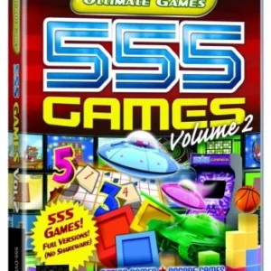 555 Games Volume 2 Windows XP 2008 Top-quality Free UK shipping