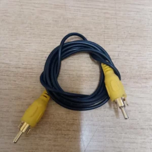 Single RCA/ Phono Male to Male M-M Video AV Cable Top-quality Free UK shipping