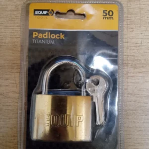 Padlock Titanium 50mm Top-quality Free UK shipping