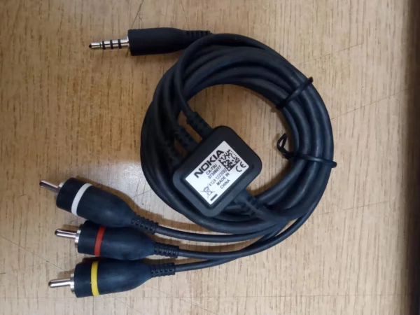 Nokia CA-75U TV Out / AV Composite Cable for Nokia Phones & NOW TV Box