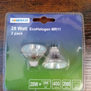 Homebase 28 Watt Eco Halogen Top-quality Free UK shipping