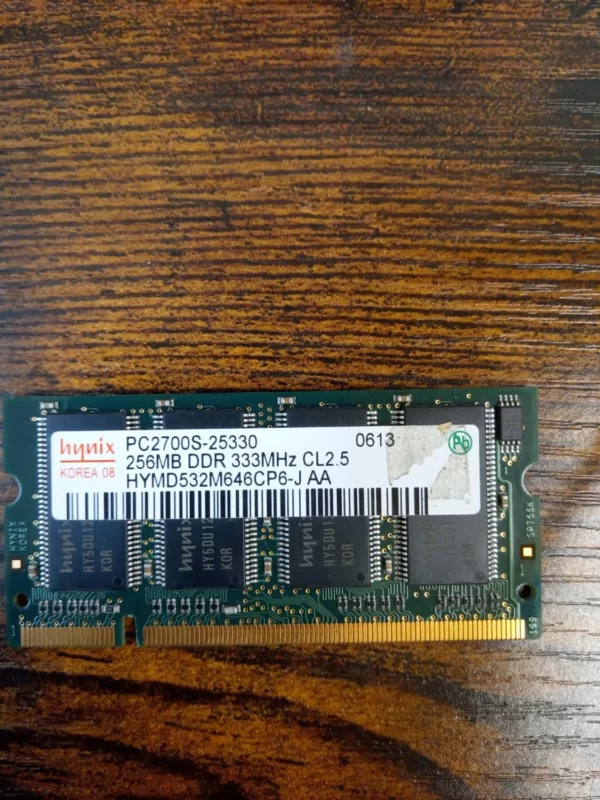 RAM HYMD532M646CP6-J AA 256MB DDR PC2700 333MHz Top-quality Free UK shipping