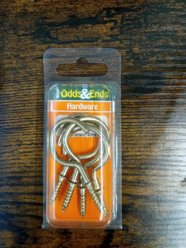 SCREW IN CUP HOOKS Top-quality Free UK shipping