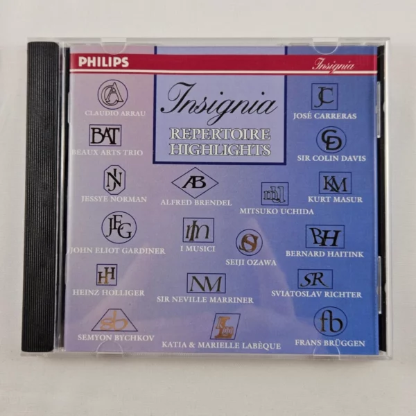 Insignia Repertoire Various 1992 CD Top-quality Free UK shipping