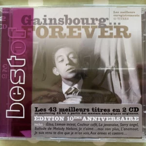 Gainsbourg Forever Serge Gainsbourg 2001 CD Top-quality Free UK shipping