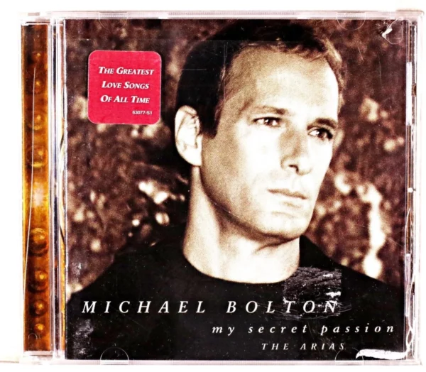 My Secret Passion - The Arias Michael Bolton 1998 CD Top-quality