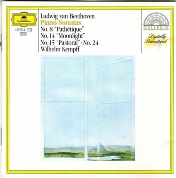 Piano Sonatas, No. 8 Ludwig van Beethoven 1987 CD Top-quality Free UK shipping