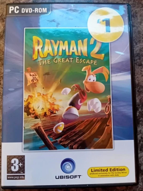 Rayman 2 The Great Escape PC 2006 Top-quality Free UK shipping