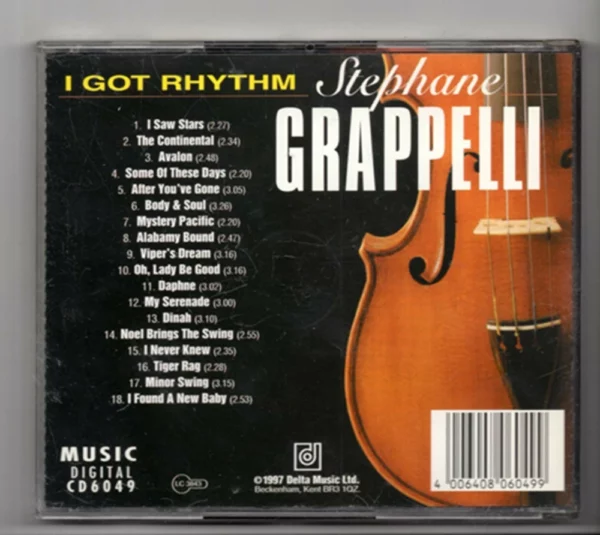 I Got Rhythm Stephane Grappelli CD Top-quality Free UK shipping