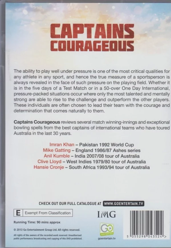 Captains Courageous 2013 DVD Top-quality Free UK shipping