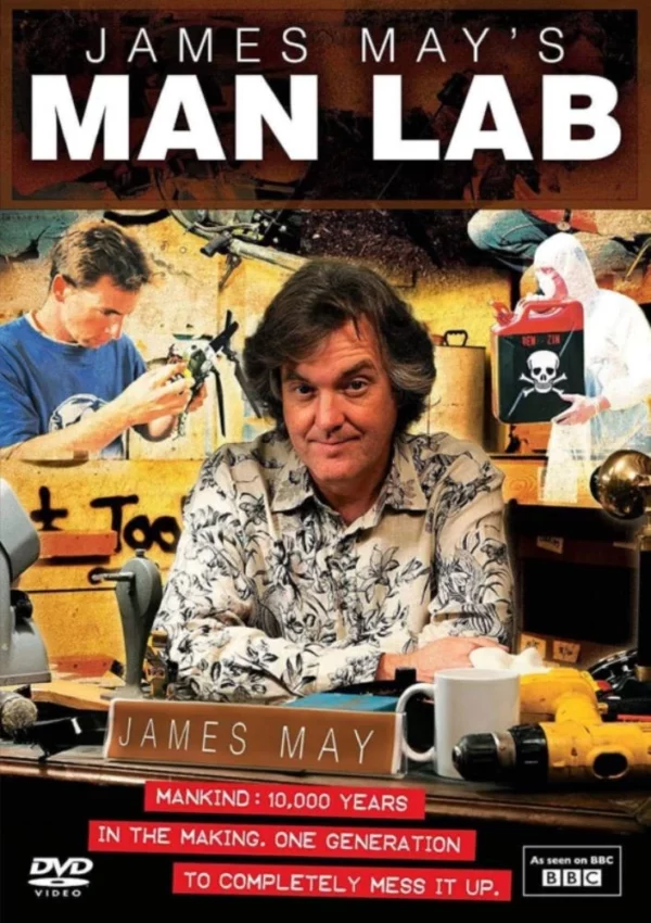 James Mays Man Lab Series 1 2011 DVD Top-quality Free UK shipping