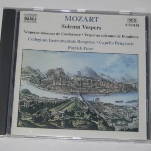 Mozart: Solemn Vespers various 2000 CD Top-quality Free UK shipping