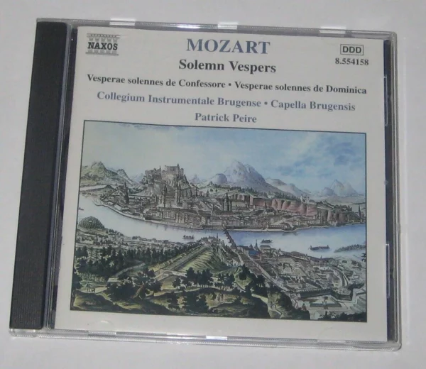 Mozart: Solemn Vespers various 2000 CD Top-quality Free UK shipping