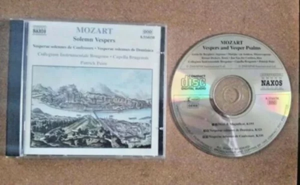 Mozart: Solemn Vespers various 2000 CD Top-quality Free UK shipping